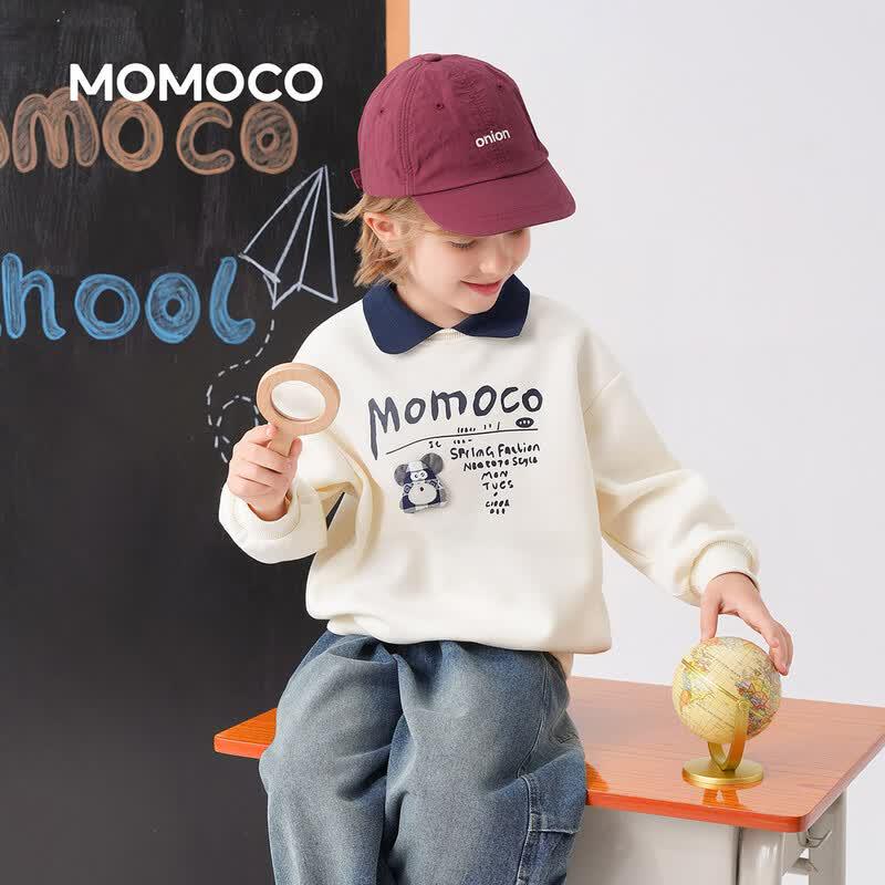 MOMOCO Boys' Trendy Casual Autumn Sweatshirt