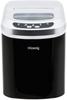 H.Koenig KB12 Silent Ice Maker, 100 W, Capacity 12 Kg, Between 6 and 13 Minutes, 2 Cube Sizes, Black, Plastic, 90 W, Stainless Steel