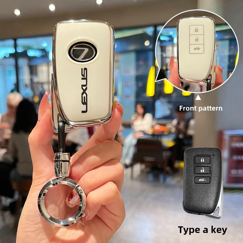 Lexus ES200/ES300h/RX300/NX200 Full TPU Key Cover with Buckle