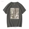Melancolia I Melencolia Albrecht Durer T Shirt Arte Rinascimento Settentrionale per Lei Lui Amante vintage Lavato Unisex Stiloso