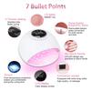 UV Nail Lamp,84W UV Light for Nails Fast Curing Gel Nail Polish with 3 Timers and LCD Display,Professional LED Nail Dryers Lamp