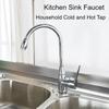 Hot and Cold Mixer Tap Sink Basin Water Faucet Kitchen Faucet Single Handle Single Hole WashBasin Tap Bathroom Faucets