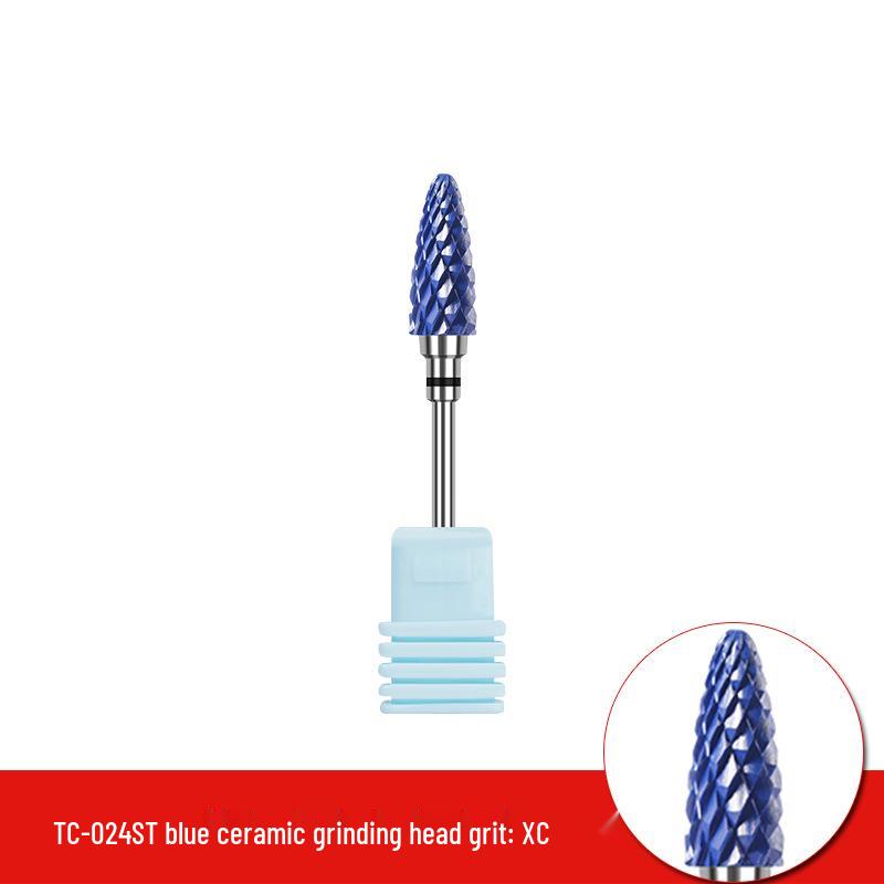 Single Bullet-Shaped Ceramic Nail Grinding Head 2.35