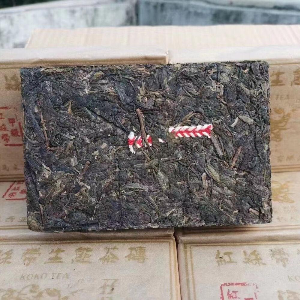 500g Yunnan Old Pu-erh Brick Tea 2003 Old Pu'er Raw Tea Brick Premium Puerh Tea