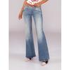 Cotton Y2K Low Rise Straight Leg Jeans Women Casual Spliced Loose Fit Streetwear