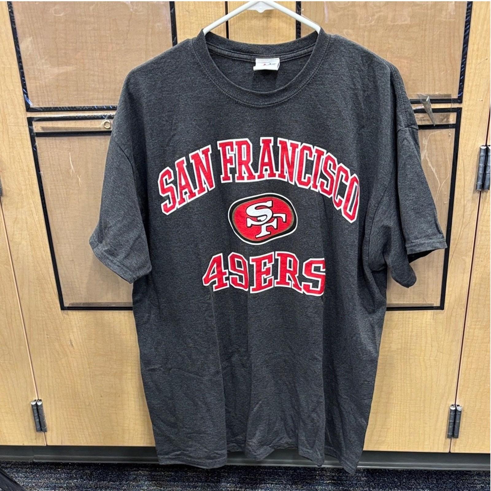 Majestic San Francisco 49ers Gray Tee Shirt S