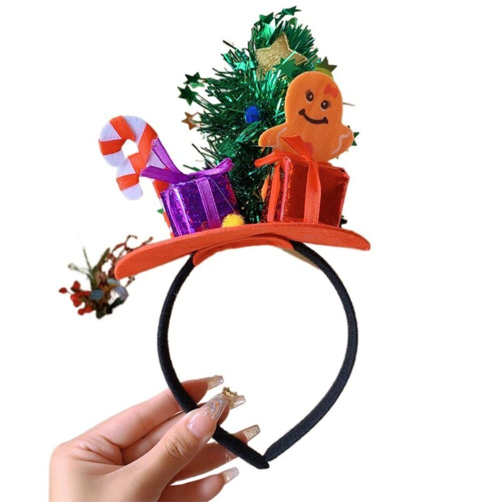 Hairpin Christmas Headband Xmas Antler Hair Clip Creative Santa Claus Hair Hoop  Outdoor