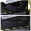 Car Inner Door Anti Kick Pad Edge Film Protection Carbon Fiber Stickers Accessories Interior For GAC Trumpchi Empow  - 2024