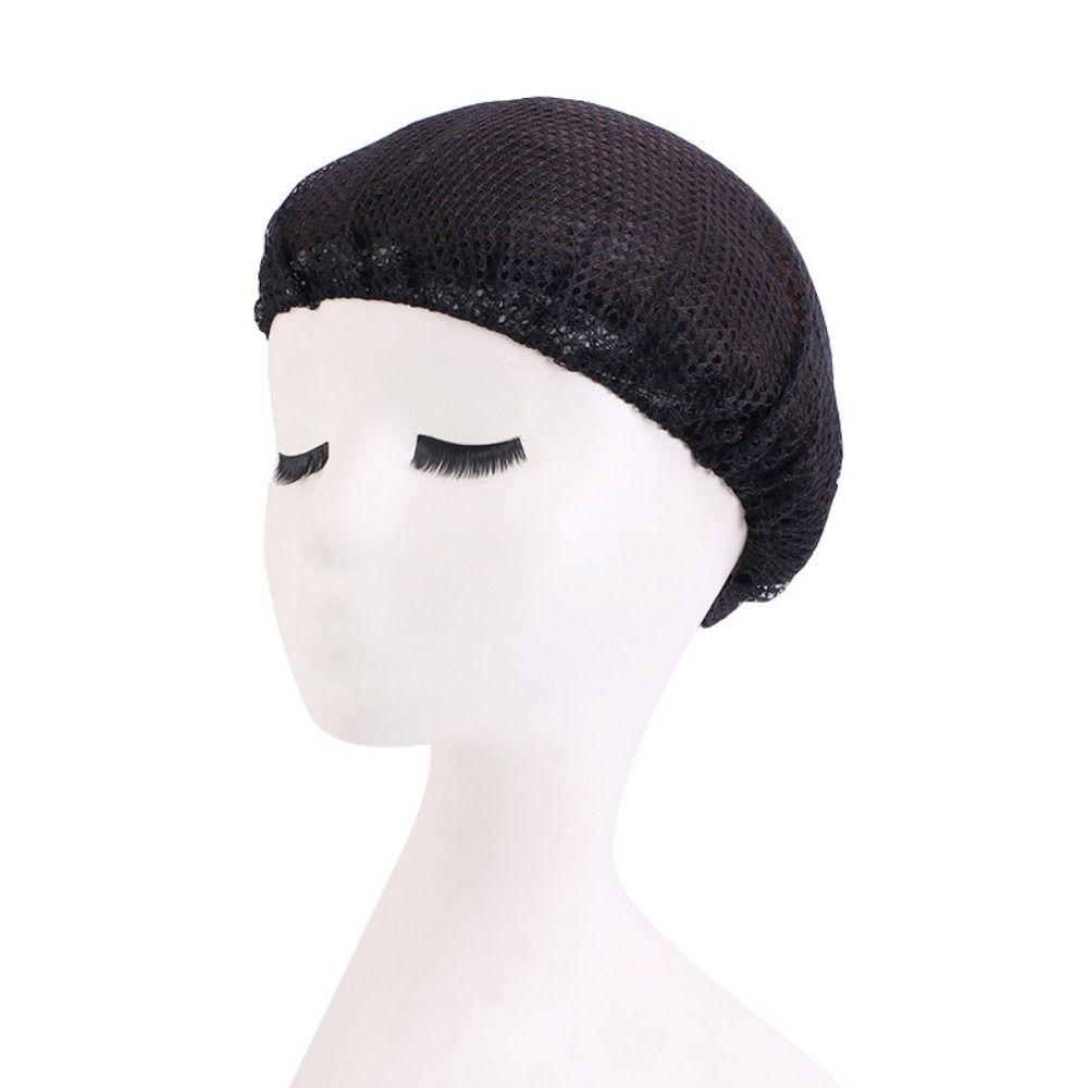 Night Cap Elastic Hair Net Head Cover Invisible Hairnet Hair Styling Weaving Wig Cap