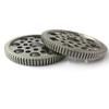 80/85 Teeth Porous Aluminium Alloy Spur Gear, Model Car Modification 0.5 Modulus Large Wheel Metal Spur Gear