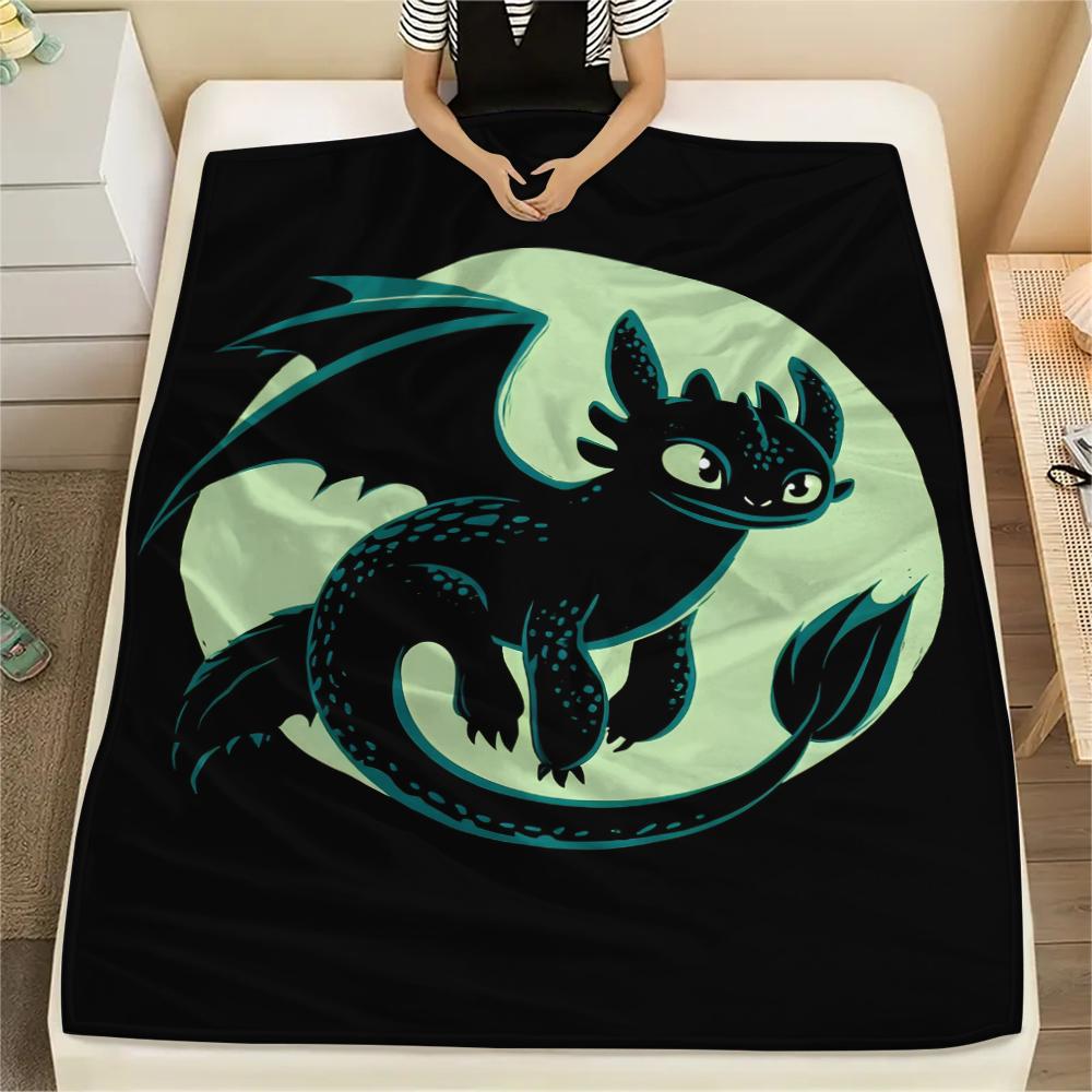 Wie man ein Drachenzahnloses Drachen-Kuscheldecke, HTTYD Fan Weiche Decke, Perfektes Geschenk.chl