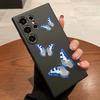 Colorful Butterfly Pattern Case for Samsung Galaxy S25 S24 Ultra S23 S22 S21 S20 FE Plus Soft TPU Slim Fit Shockproof Cover