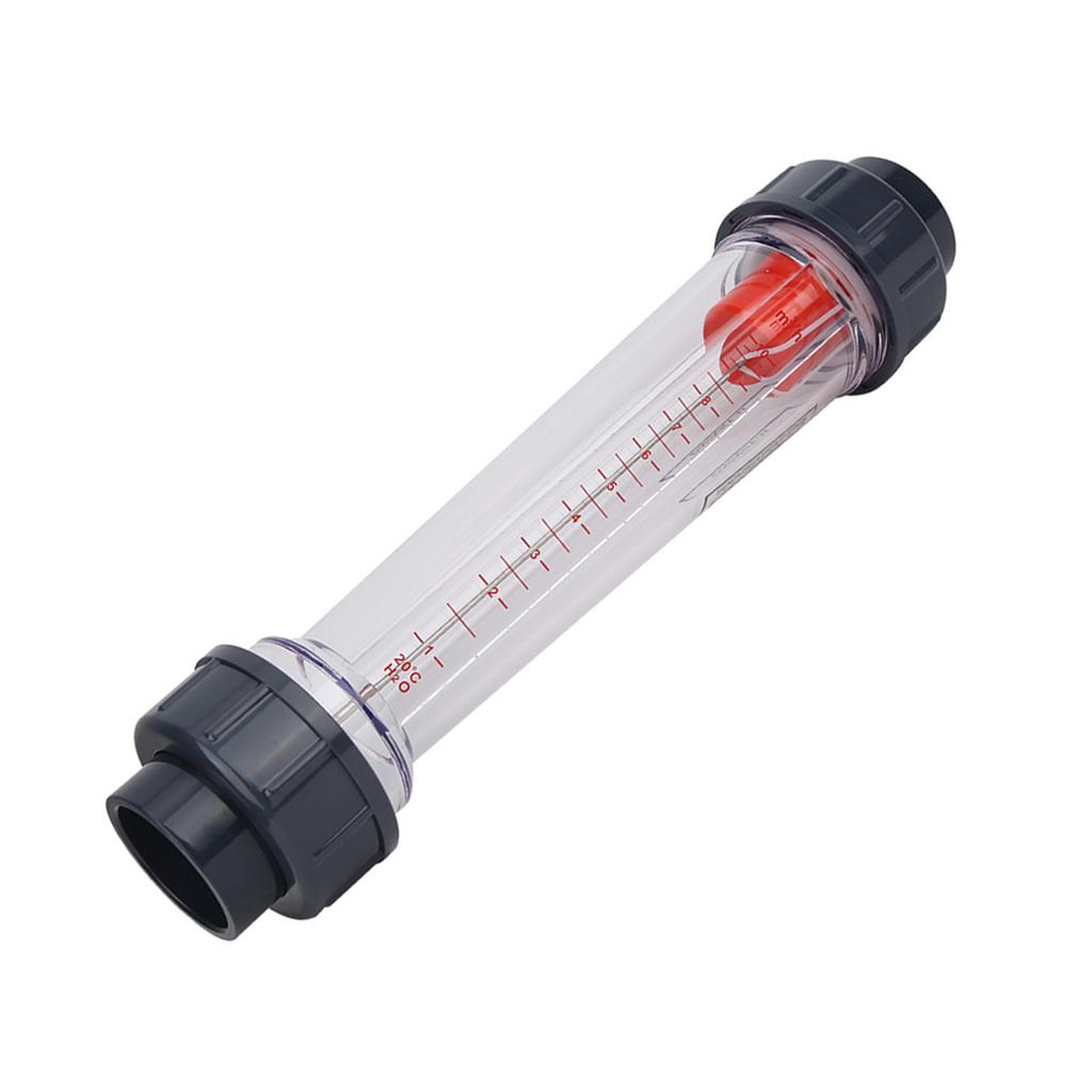LZS40 (D) Plastic Tube Type Liquid Flowmeter High Accuracy Waterflow Flowmeter 110m H Range