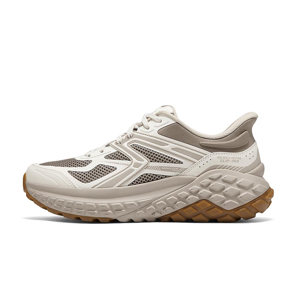 Skechers Sport Mens Comfortable Durable Low-Top Casual Shoes Men sneakers Khaki 232748-NAT 40