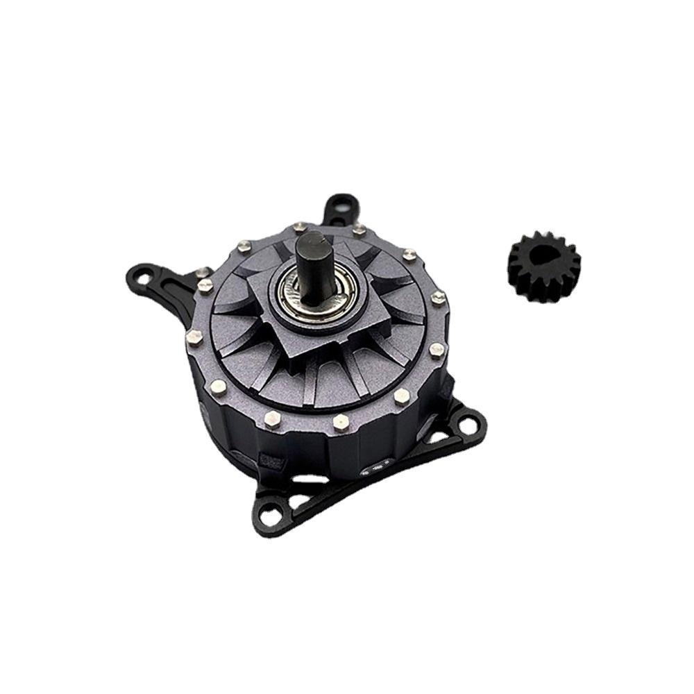 Металлическая редукторная коробка передач Крутящий момент для игрушечного трактора Tamiya 1/14 с дистанционным управлением