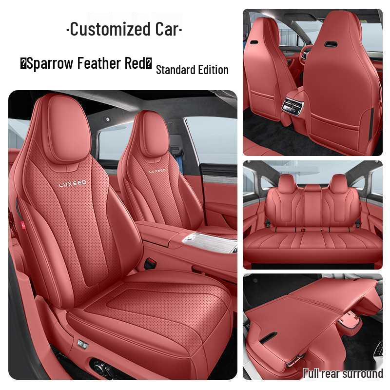 All-Leather Seat Cushion for ZEEKR S7 - Breathable, Full Coverage, Four Seasons Use