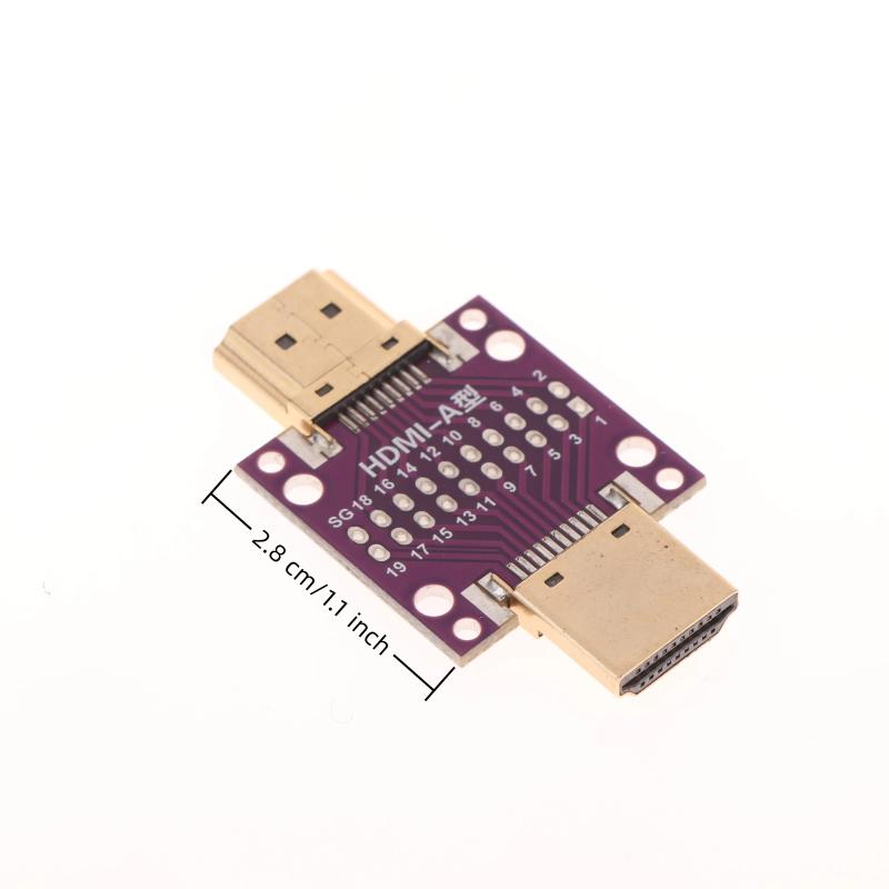 With PCB Board Conversion Circuit Board Module HDMI Male To Female/Female To Female/Male To Male Test Adapter Board