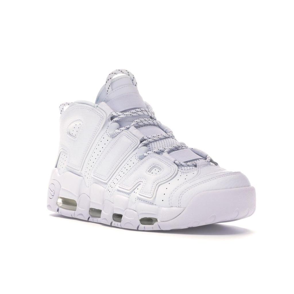 Nike Air More Uptempo Triple White Unisexové tenisky Bílá-Bílá 921948-100