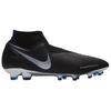 Nike Phantom Vision Elite DF FG ACC Black Metallic Silver Men Sneakers Metallic-Silver-Blue AO3262-005