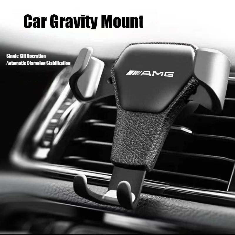 WAM3 Gravity Car Phone Holder Air Vent GPS Stand Accessories For Mercedes Benz W210 W176 AMG CLS CLE CLA GLA GLB GLS Class A GLE W222
