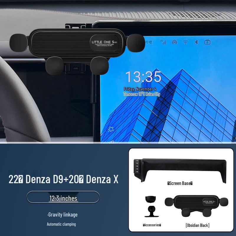 Uchwyt na telefon Denza D9/X do nawigacji, dedykowany do ekranu