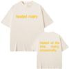 Heated Rivalry Heated All The Time Graphic Tshirt Unisex Women Clothing Fashion Casual Short Sleeve Tees Male Cotton T Shirts