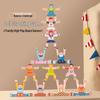 CE CPC Certified Children's Educational Wooden Hercules Balance Blocks: Parent-Child Early Education Stacking Toy.