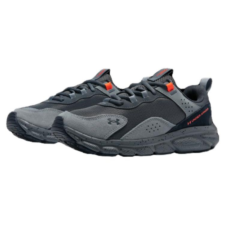 Under Armour Ua Charged Verssert Comfortable Breathable Low Top Casual Running Shoes Men Sneaker Gray Blue 3026808-100