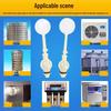 Adjustable Plastic Float Valve for Household Water Tank, Fish Tank, Glass Water Tower, Pond, and Car Wash.