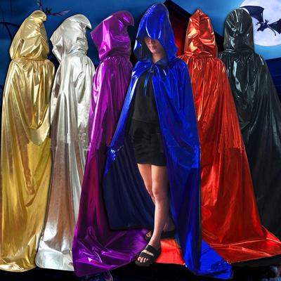 Anime Costumes Women Man Boys Girls Vampire Grim Reaper Cloak Outfit Halloween Cosplay Costumes Masquerade Carnival Party Role Play Dress Up