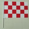 F1 Racing Zwart-Wit Schaakbord Vlag Banner - Rode & Witte Optie Beschikbaar