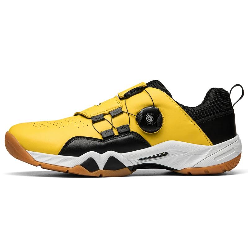 New Mens Badminton Shoes Luxury Badminton Sneakers Light Weight Table Tennis Shoes Anti Slip Volleyball Sneakers