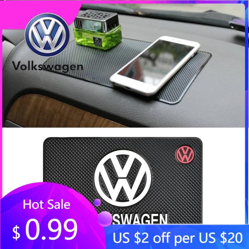 

For VW Volkswagen Jetta MK5 Golf Car Anti Slip Mat Dashboard Sticky Non-Slip Cell Phone Pad For Volkswagen Jetta CC Beetle Sciro