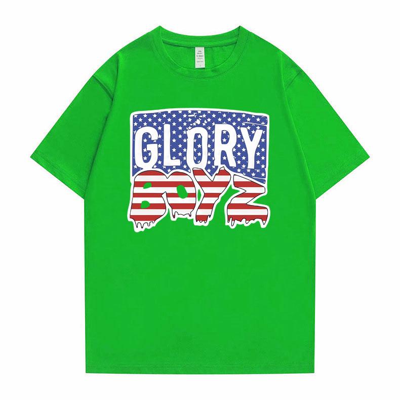 

Футболка рэпера Chief Keef Glory Boyz Мужская Женская Хип-хоп Оверсайз Футболка Мужская Винтажная с коротким рукавом Мужская Повседневная Свободная Футболка 4XL