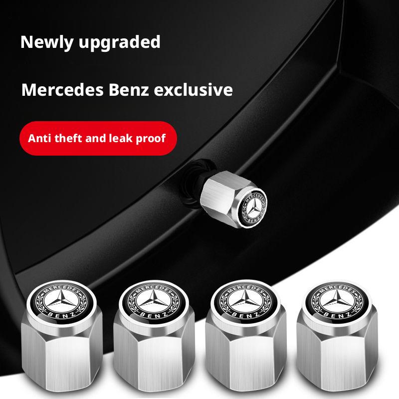 Neuer Auto Rad Reifen Ventil Luftventil Kappe Staubschutz für Mercedes Benz W206 C-Klasse C200L CLA GLA W203 W220 W213 W211 W212 W201 WA3
