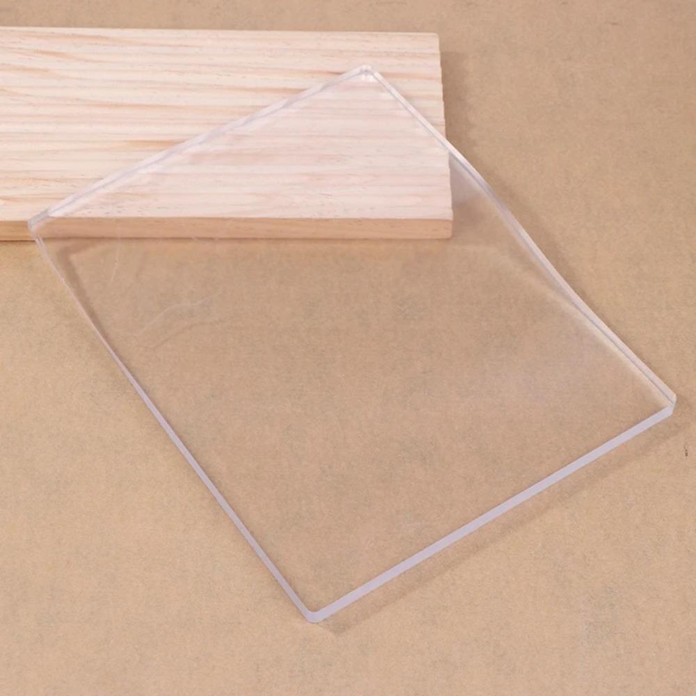 Placă cu gel transparentă Gel reutilizabil Arts Placă transparentă Nouă placă de imprimare cu gel Materiale pentru imprimare