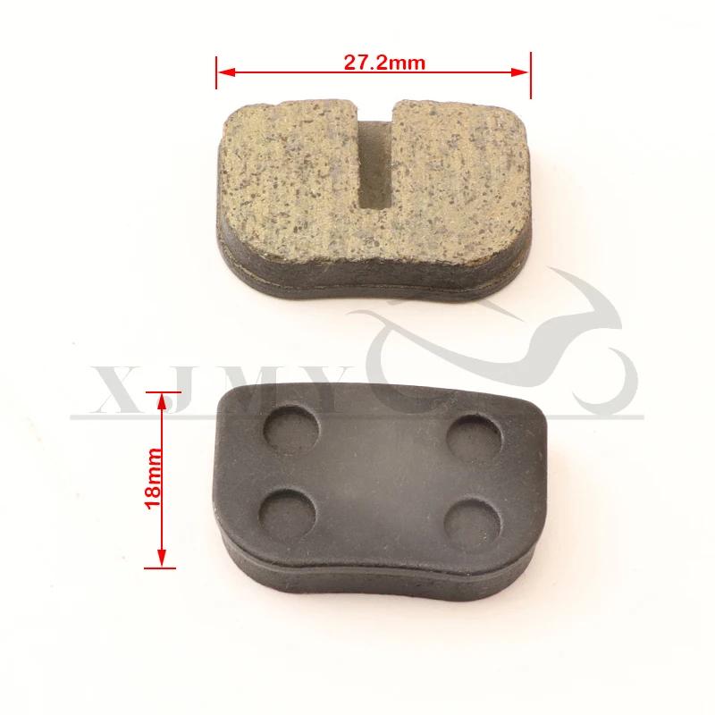 Front Rear Disc Brake Caliper Pads For 43cc 47cc 49cc Mini Moto Kids ATV Quad Minimoto Dirt Pocket Bike Gas Scooter