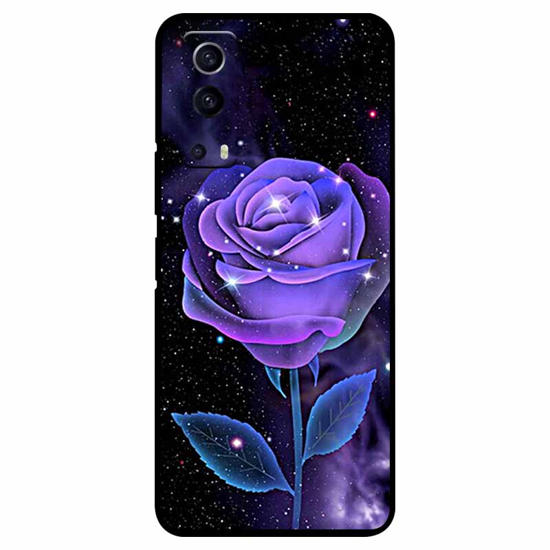 For vivo Y72 5G Case Shockproof Soft silicone TPU Back Cover For vivo Y52 5G Phone Cases for vivoY72 Y 72 52 5G Case Cute Capa