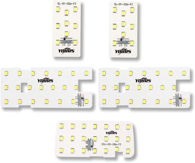 LED Room Lamp Set for Mitsubishi Delica 2019 and Clean Diesel Vehicles LED Interior Light with Brightness Custom Parts M D5 (February Later)