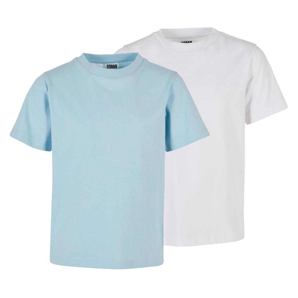 Urban Classics Boys Basic Organic T-Shirt (Pack of 2)