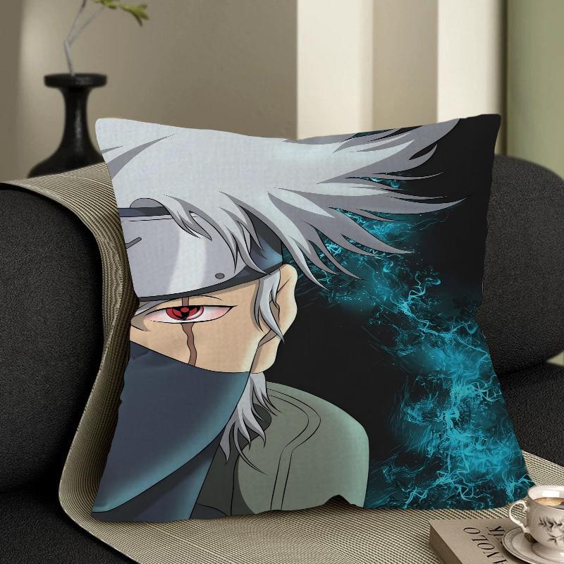 Hatake Kakashi Kuddfodral Tecknad Gåva Kuddfodral Sovrum Hem Soffa Stol Säte Dekor Kuddfodral