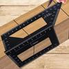 45 90 Degree Woodworking Square Aluminum Zinc Zinc Alloy Marking Gauge Angle Ruler  Carpenter Work