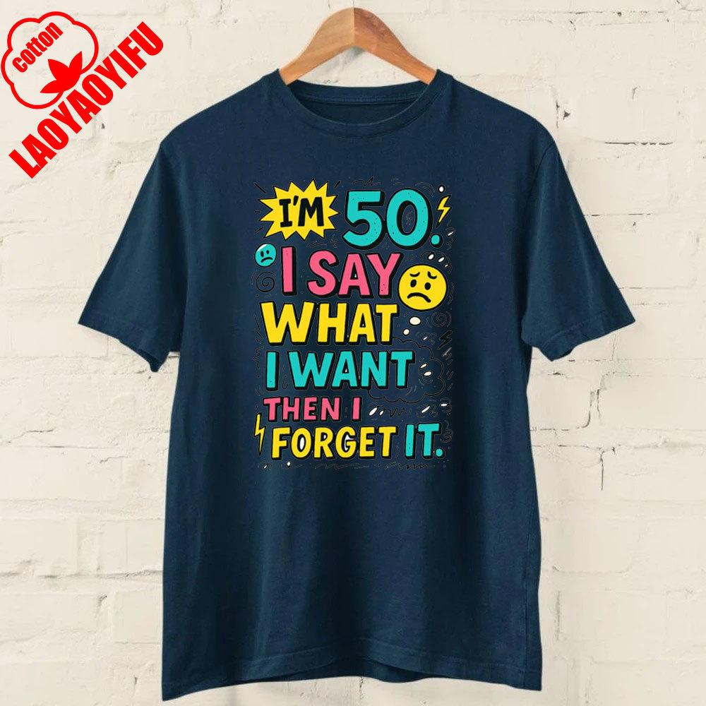 50th Birthday T Shirt 2025 1975 A Legend Was Born Retro Heavy Metal Rock Music Style Fiftieth Gifts for Him Personality Tops