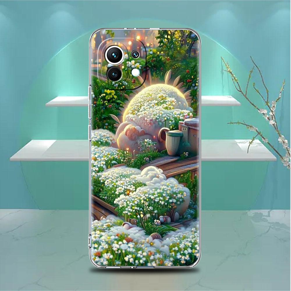 

Clear Case For Xiaomi Mi Poco X3 NFC M3 Pro F3 F1 11 Lite 12 Note 10 11T 9T Transparent Phone Cover Rural Scenery Redmi Note 9S