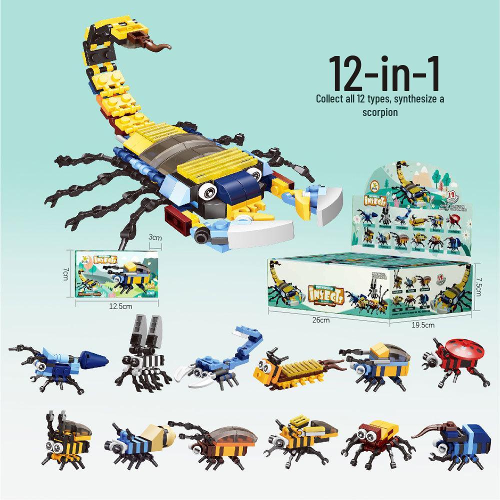 12 Zodiac Animal Building Blocks Compatible with Lego - Educational Toys for Kids