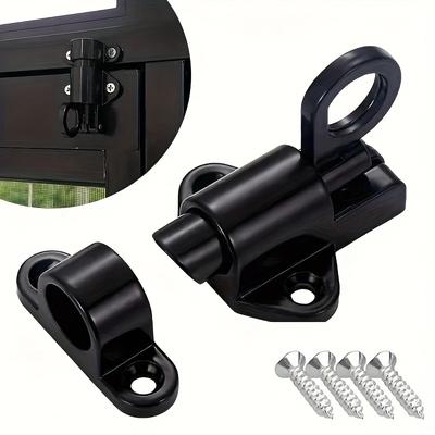 Aluminum Alloy Automatic Spring Switch Door and Window Switch Lock Steel Window Spring Airplane Switch Sliding Window Lock