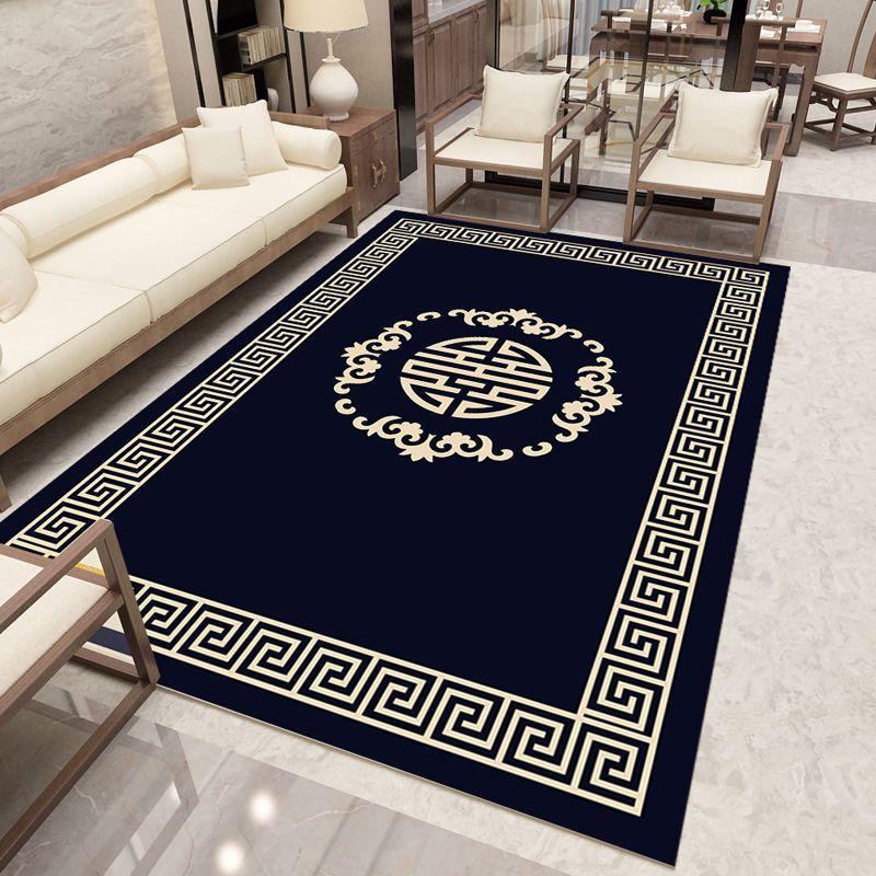 Prabangūs dideli svetainės kilimėliai kinų stiliaus kavos staliukai kilimai miegamojo dekorui Neslystantys plaunami grindų kilimėliai įėjimo kilimėlis