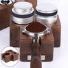 Station Espresso Tamper Holder Anti-Slip Coffee for Home , Triangular 51 53MM
