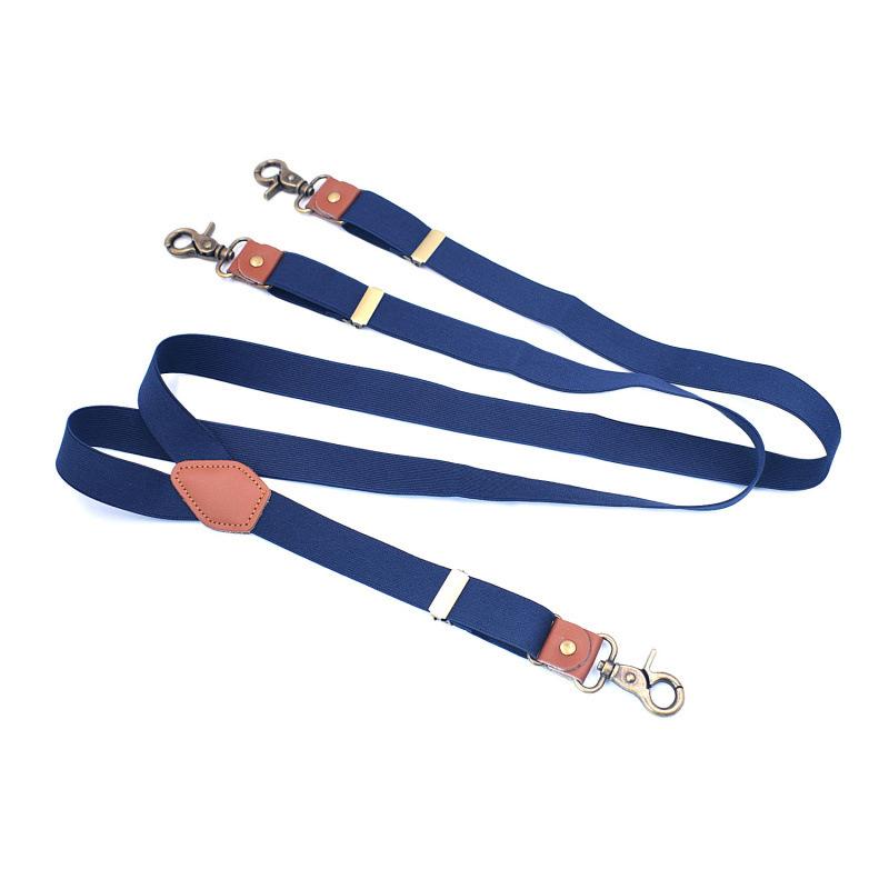 Vintage Men's Suspenders New 3 Hooks Suspenders Man For Pants Casual Mens Trouser Suspenders Fashion Adjustable Women's Braces