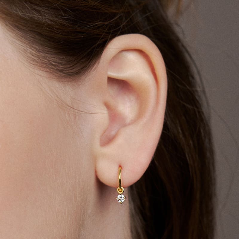 Hei [sv925] Jingle One-touch Earring